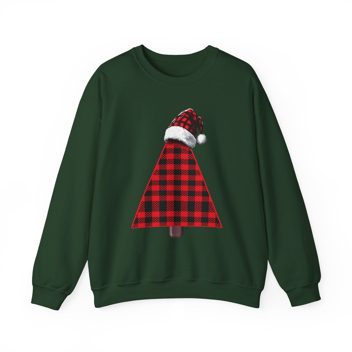 Lumberjack Red Buffalo Plaid Unisex Heavy Blend™ Crewneck Sweatshirt