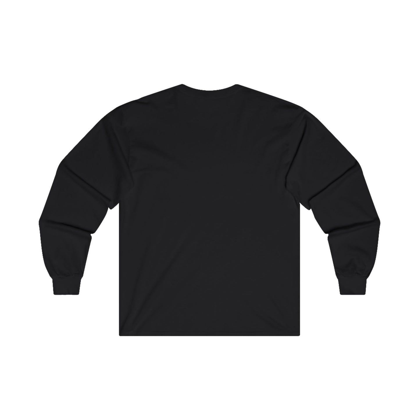 Adorable Moose in front of Cabin Unisex Ultra Cotton Long Sleeve Tee