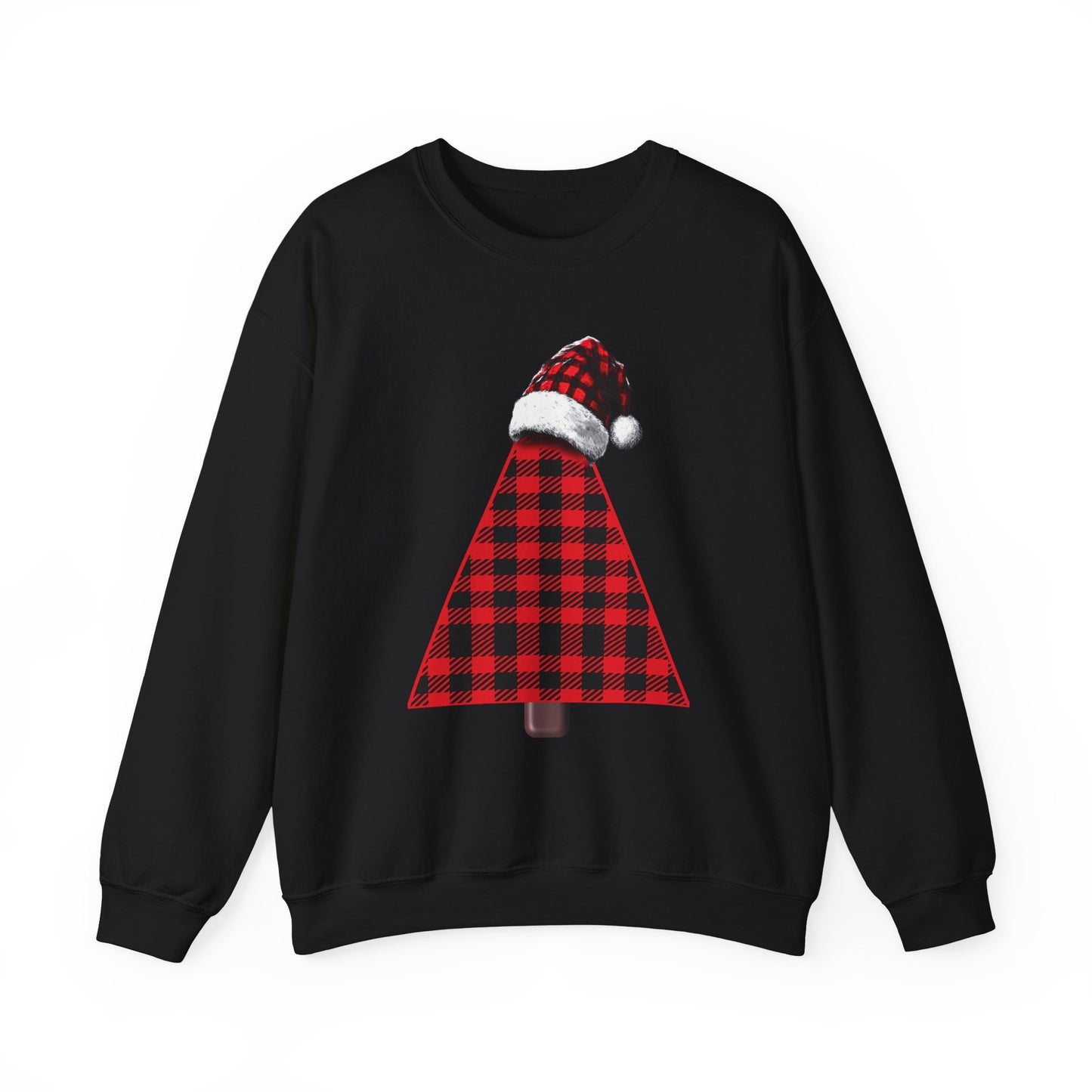 Lumberjack Red Buffalo Plaid Unisex Heavy Blend™ Crewneck Sweatshirt