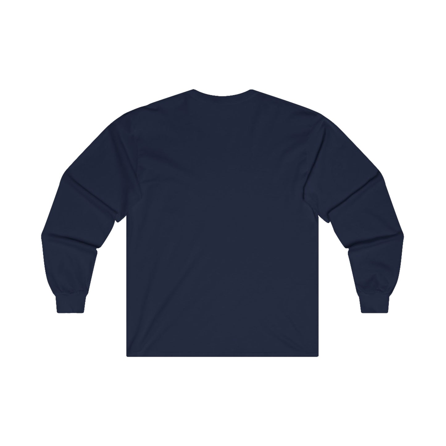 Adorable Moose in front of Cabin Unisex Ultra Cotton Long Sleeve Tee