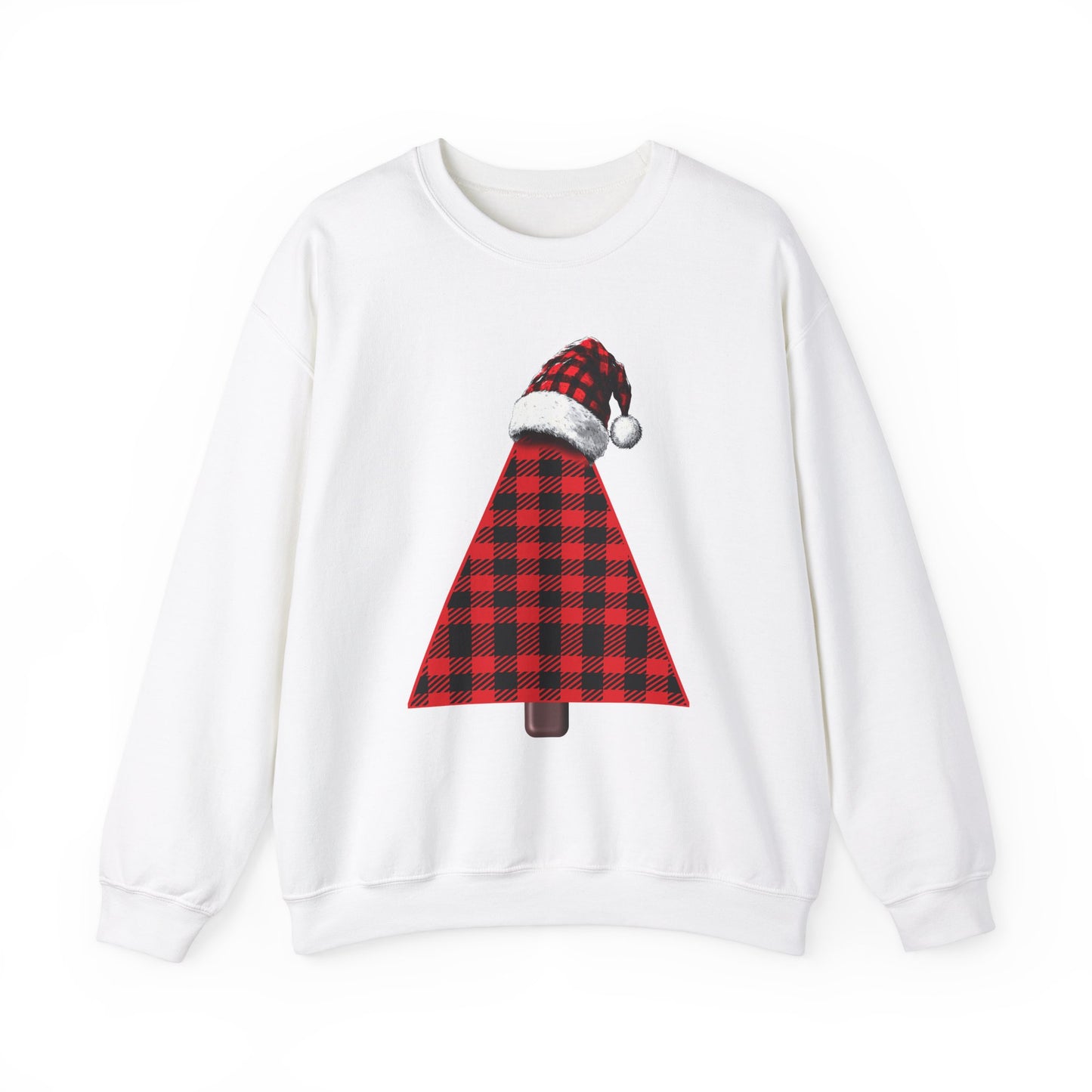 Lumberjack Red Buffalo Plaid Unisex Heavy Blend™ Crewneck Sweatshirt