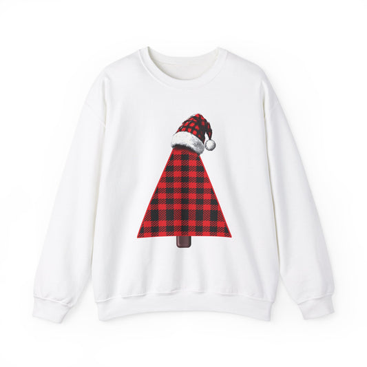 Lumberjack Red Buffalo Plaid Unisex Heavy Blend™ Crewneck Sweatshirt