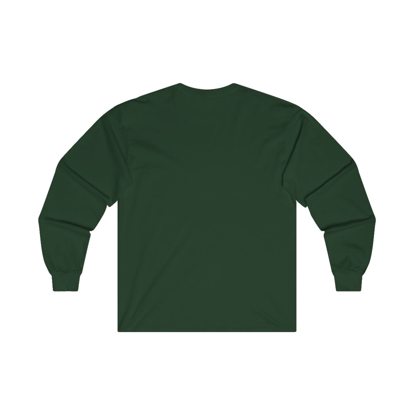 Adorable Moose in front of Cabin Unisex Ultra Cotton Long Sleeve Tee