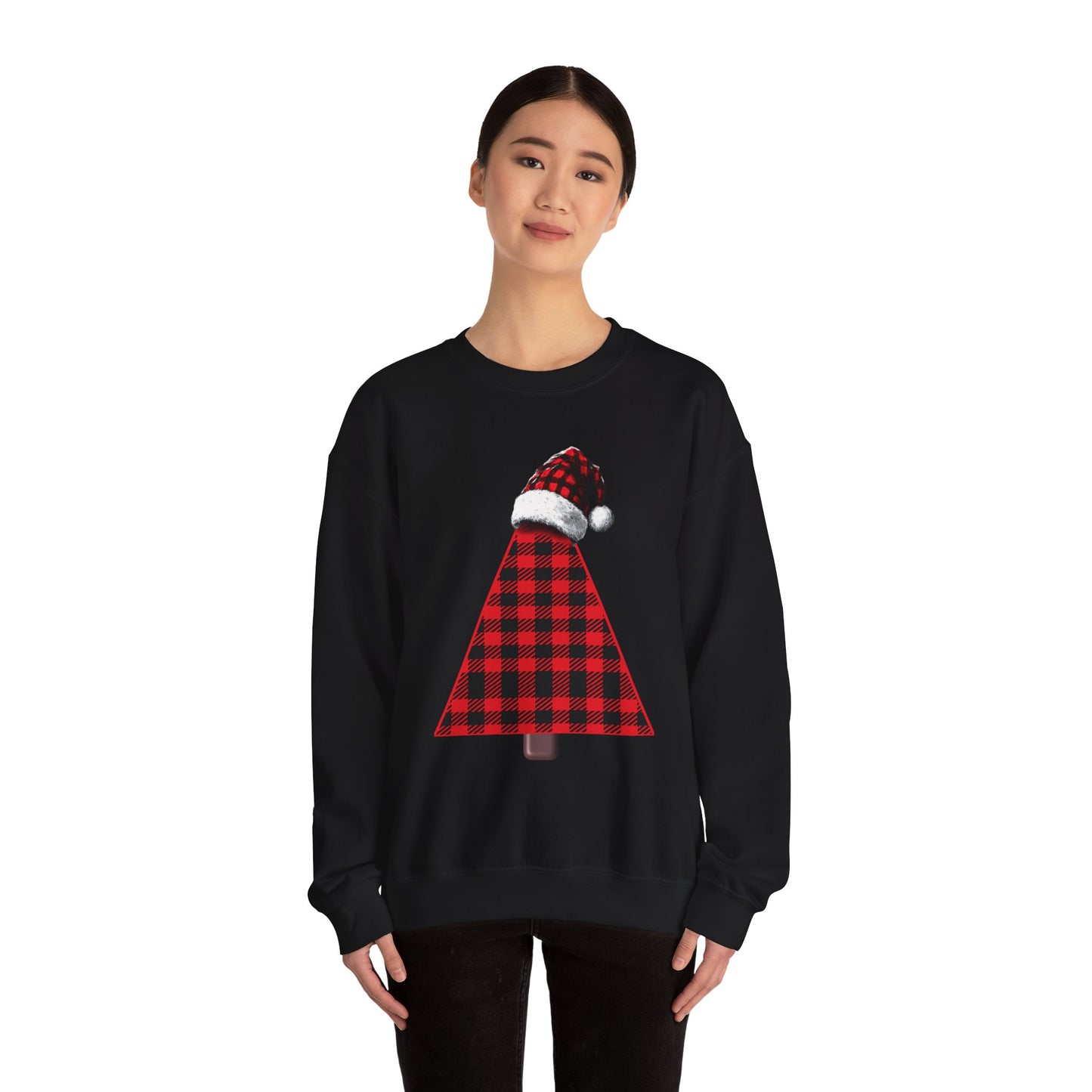 Lumberjack Red Buffalo Plaid Unisex Heavy Blend™ Crewneck Sweatshirt