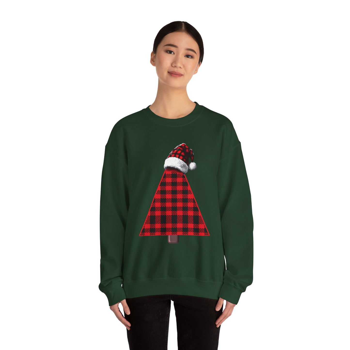 Lumberjack Red Buffalo Plaid Unisex Heavy Blend™ Crewneck Sweatshirt