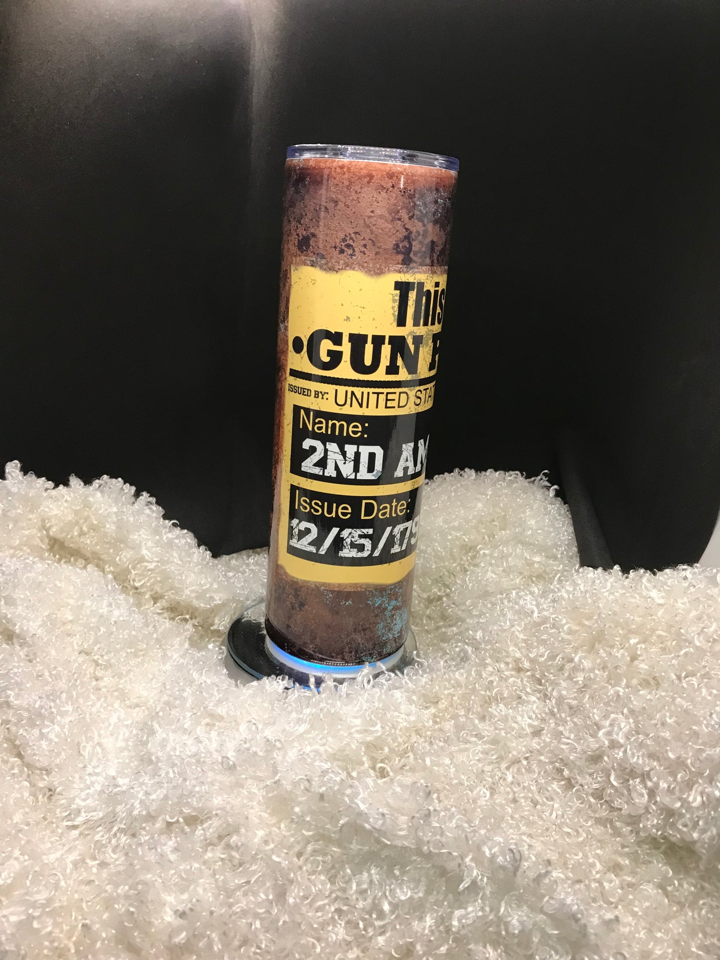 30 oz Gun Permit RTS Tumbler