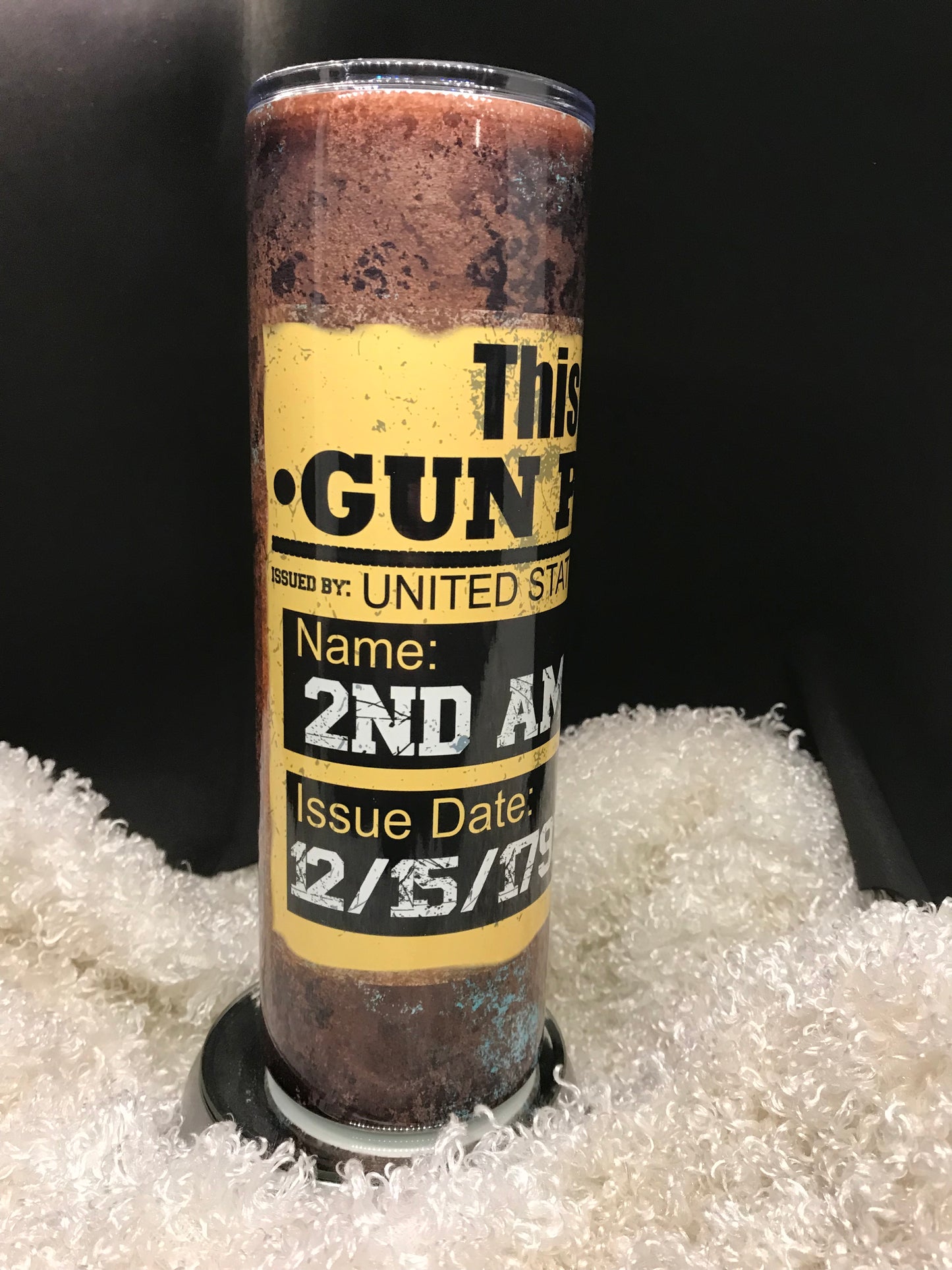 30 oz Gun Permit RTS Tumbler
