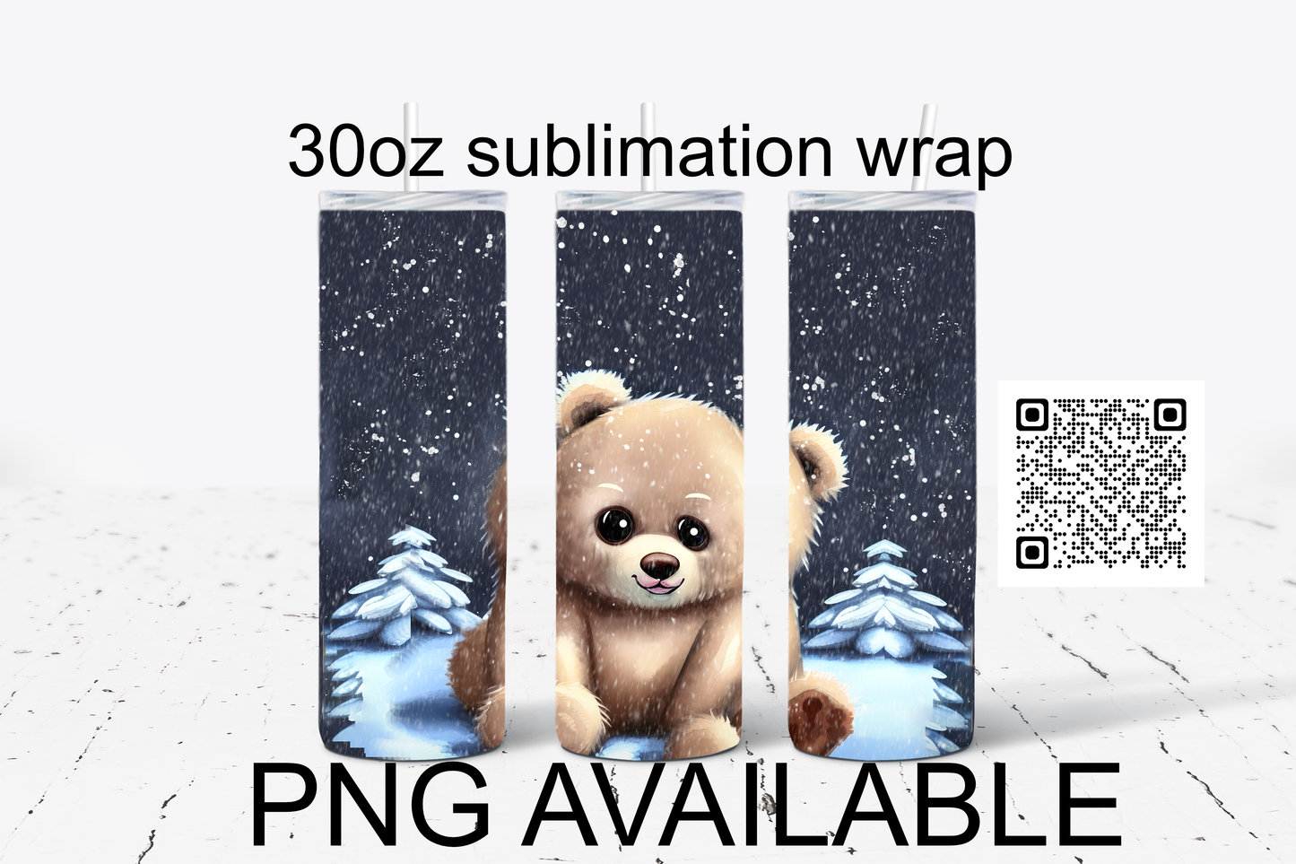 Snow Bear PNG