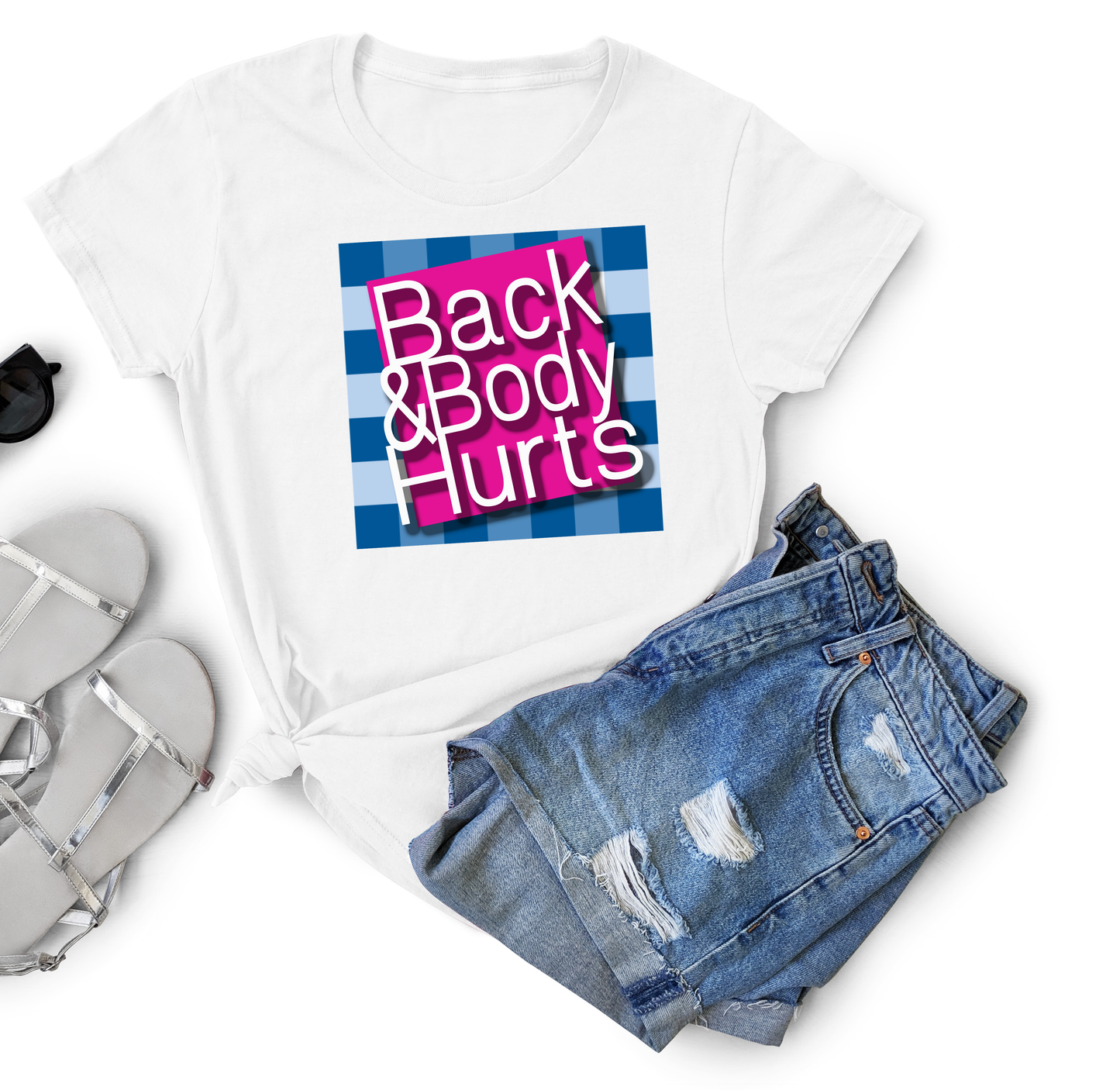 Back and Body Hurts PNG