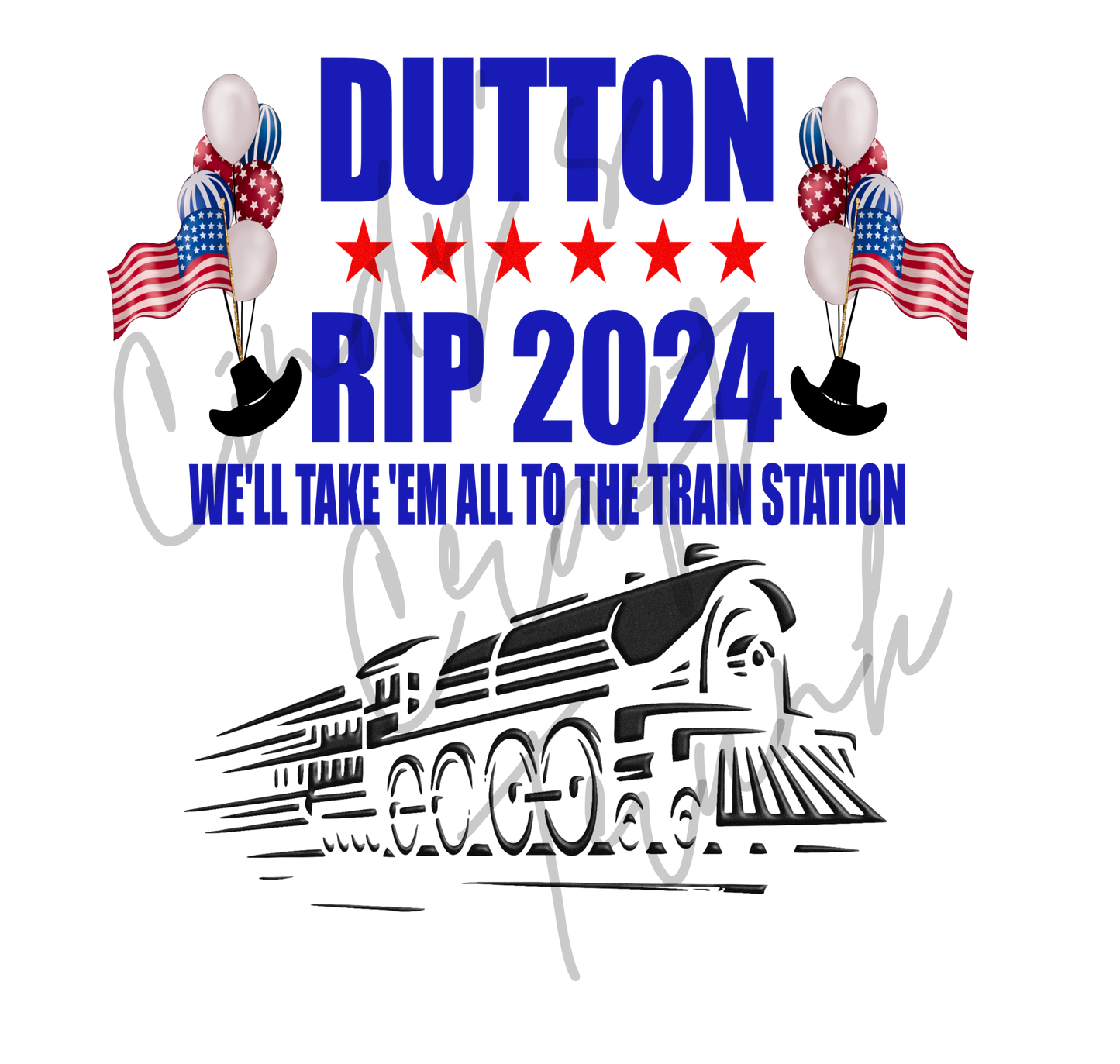 Dutton/Rip 2024 30 oz tumbler PNG