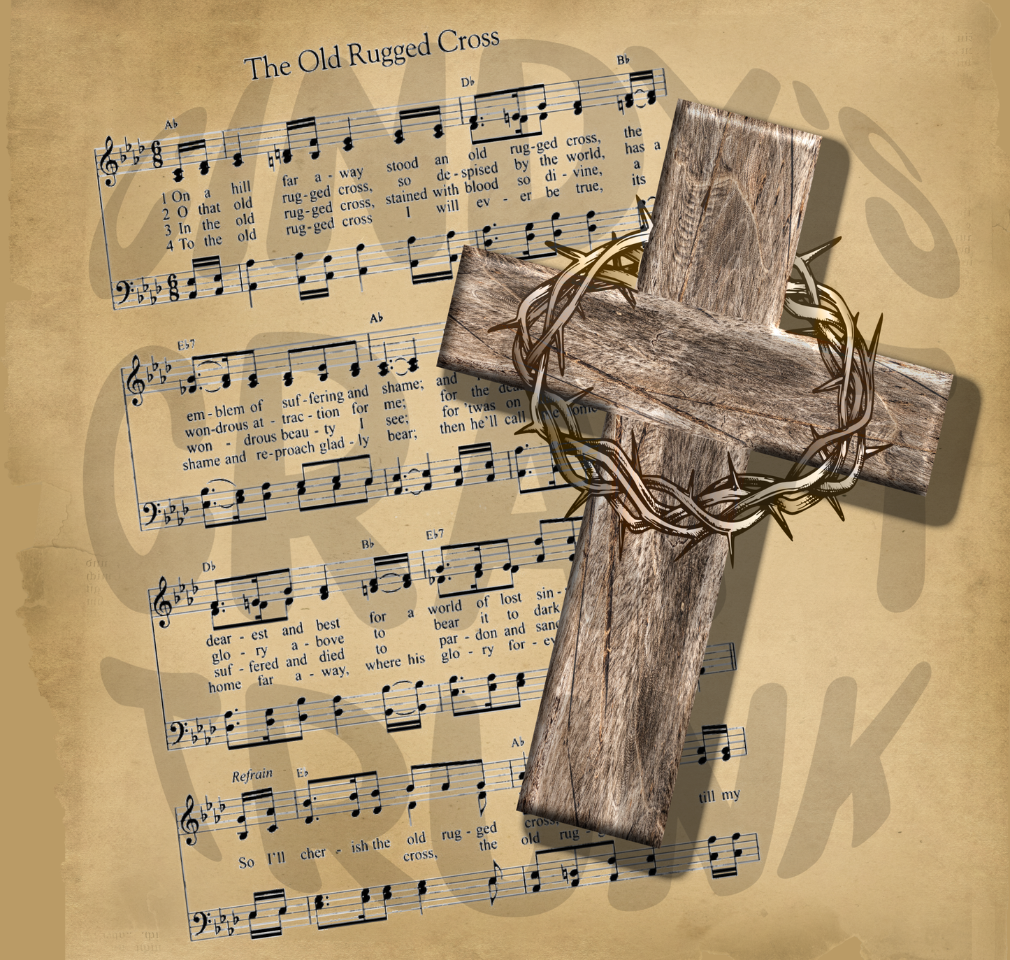 Old Rugged Cross PNG