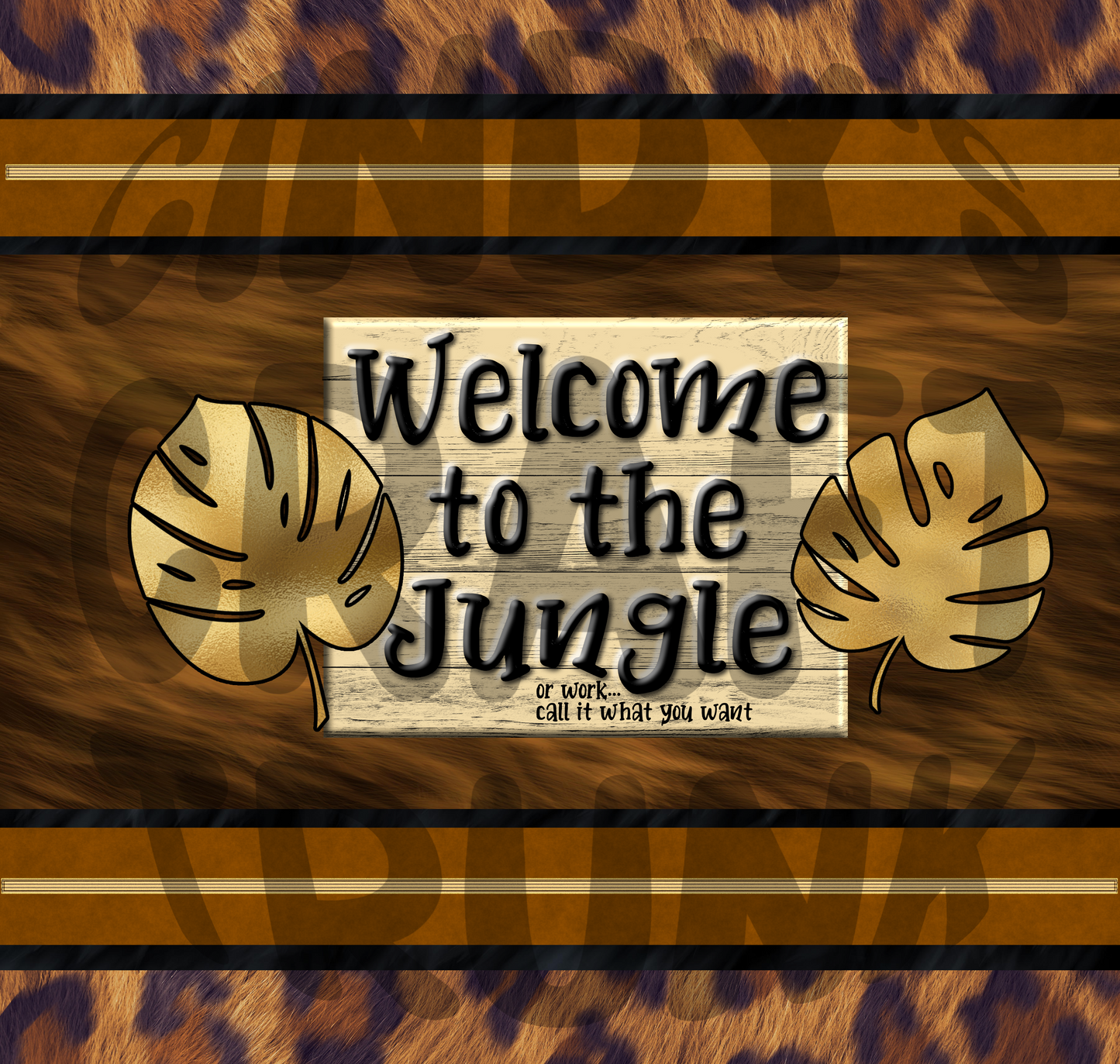 Welcome to the Jungle PNG