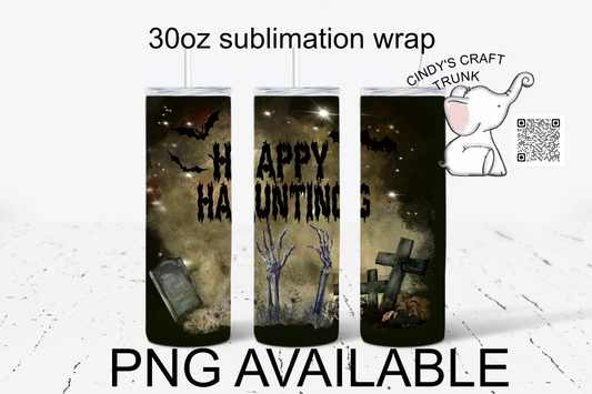 Happy Haunting PNG