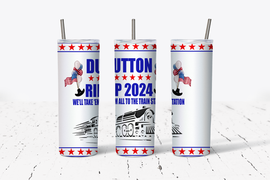 Dutton/Rip 2024 30 oz tumbler PNG